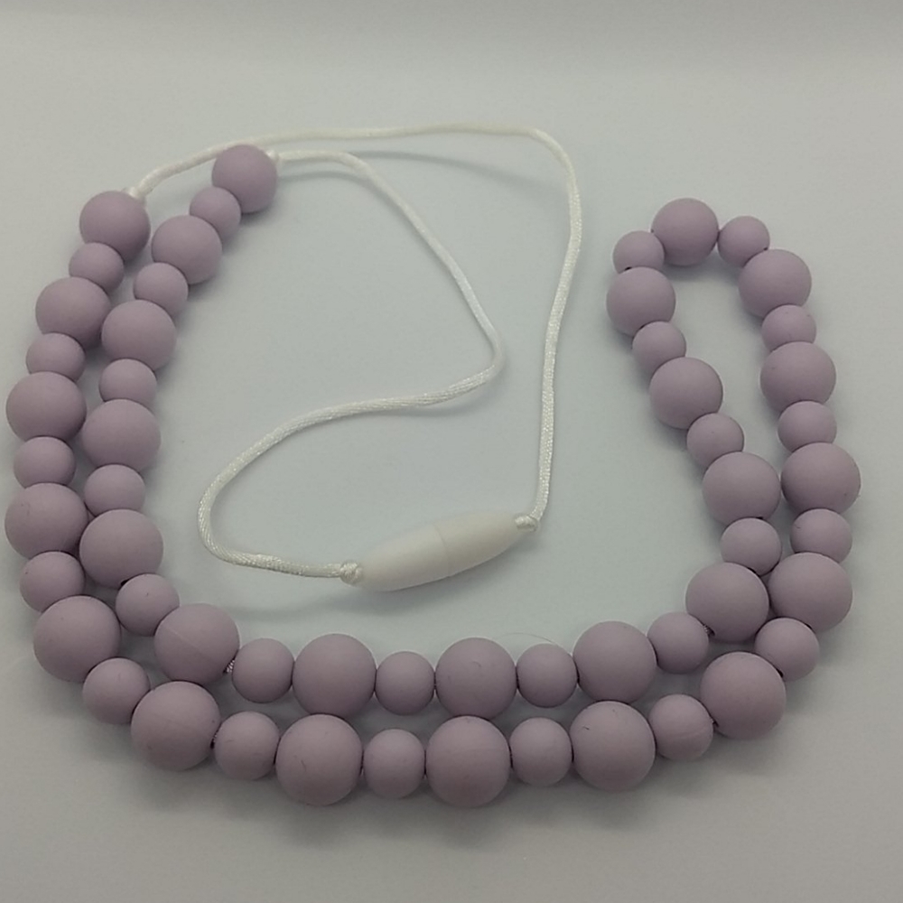 Classic Bold (Lilac) Teething Necklace
